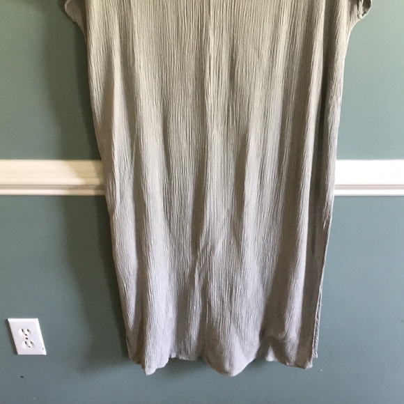 By Together long line button down lightweight tunic top. Boho, coastal, beach M - Picture 10 of 12